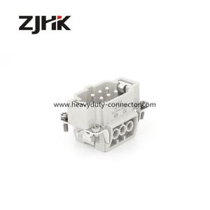 Quality 500V Screw In 6 Pin Heavy Duty Connector Fit Injection Molding Machine wholesale