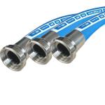 1/2" 150psi Food Grade Rubber Hose 40m Length