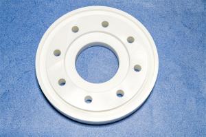 Quality White Alumina Ceramic Components 9.0 Mohs Hardness wholesale