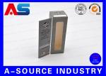 E Liquids Peptide Pharmaceutical Packaging Box With Window / Metalic Display