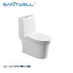 ceramic one piece toilet Popular sanitary ware bowl for bathroom SWM8610 Rimless