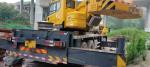 50 Ton Used Truck Crane XCMG QY50KA 40L Oil Consumption Per 100km