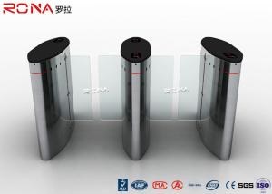 Quality Hidden Waist Height Turnstile , Slide Pedestrian Barrier Gate 30 Persons / Min Transit Speed wholesale