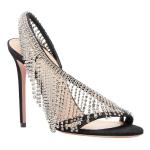 Mature Sexy Women High Heel Sandals Women Shinny Summer Sandal With Crystal