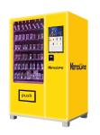 Pink Lashes Hair Bundles Wigs Cosmetic Vending Machine Robot Advertising