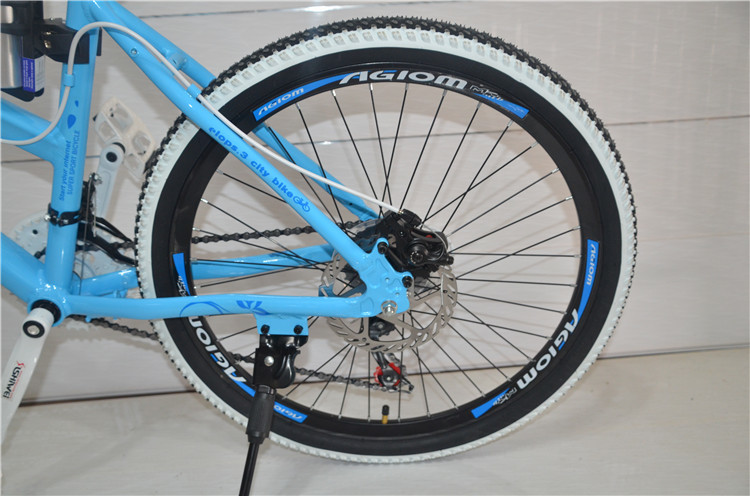 EN standard 36 spokes 24/26 inch alloy mountain bike/bicicle MTB with Shimano 21 speed for lady