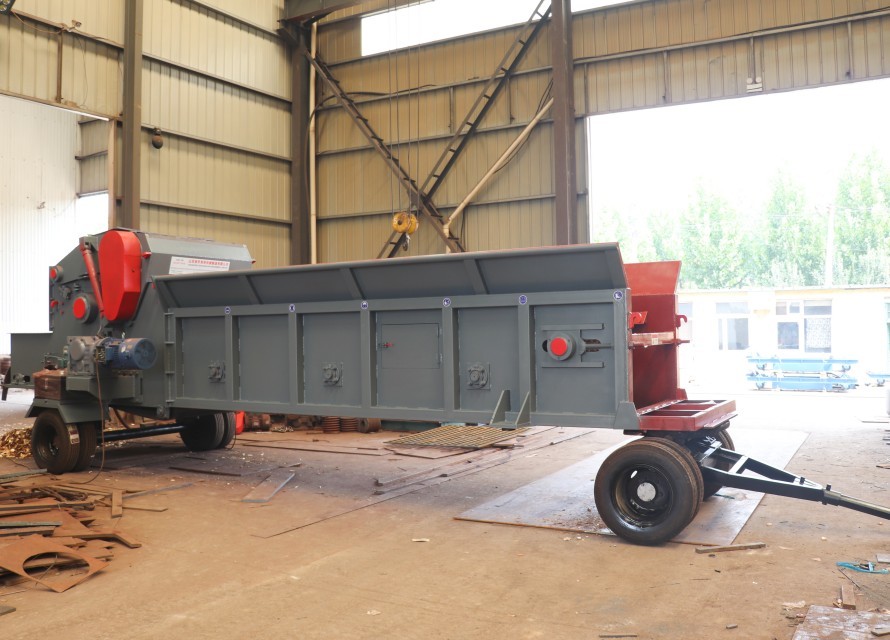 SH216/218 Drum Wood Chipper Machine Industrial Automatic Wood Chipping Machine