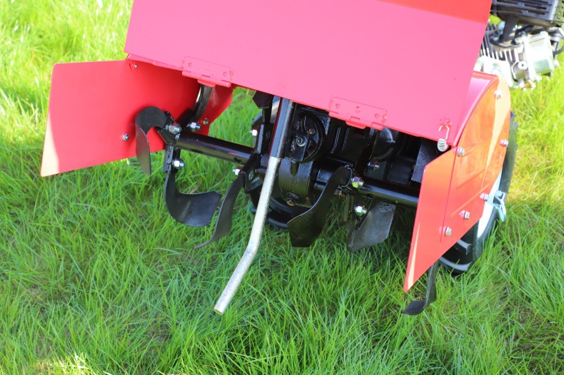 500mm Micro Tillage Machine Hand Push Gasoline Walking Tractor Tiller 210kgs