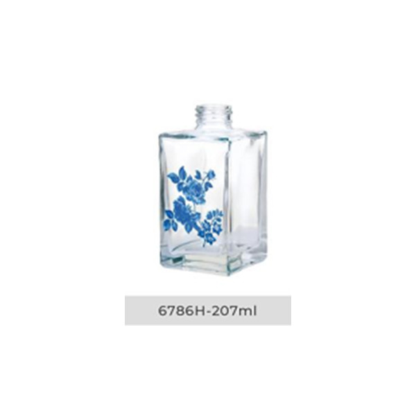 Surface Handling Screen Printing/Laser Engraving/Labeling Refillable Empty Glass Perfume Bottles