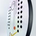 Fitness Exercise Tennis Paddle Racket 18k Carbon Fiber Padel Tennis Racquet