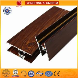 Quality Aced Resistant Wood Finish Aluminium Profiles / Aluminium Machined Parts wholesale