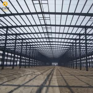 Quality Glass Magnesium Board Floor Design Concept Prefabricated Metal Building With Large Span wholesale