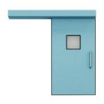 Hygienic HPL Pharmaceutical Clean Room Door , Operating Room Doors Encircle