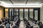 OEM Single Glass Movable Soundproof Partition Walls Fully Transparent WJ-40G