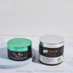 Amber Body Butter 250ml 400ml PET Clear Cosmetic Jars