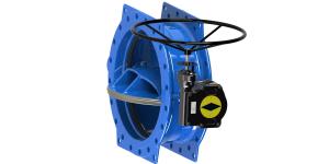 Quality Ductile Iron Double Eccentric Valve , Wafer Butterfly Valve SS316 Disc Seat wholesale