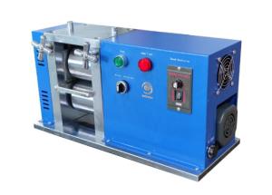 Quality 400mm Electrode Battery Making Machine Electric Heating Manual Rolling Press wholesale