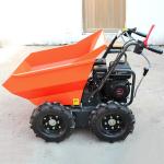 KYB Hydraulic Valve 350kg Payloads Petrol Power Engine 4 Wheel Drive Mini Dumper