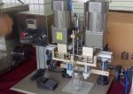 Professional Bottle Capping Equipment Four Wheel Pinch Digital Display