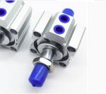 Double End Rods Pneumatic Cylinder Plastic Machine Air Cylinder Aluminium