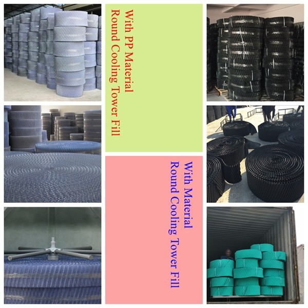 PVC Round Cooling Tower Fill Replacement Cooling Tower Filler