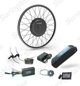 Quality High Speed 48V 1000W Ebike Kit Brushless Hub Motor With Lithium Battery wholesale