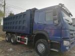 Blue Sinotruk HOWO 6*4 Tractor Truck Used 1 Year After-sales Assistance Included