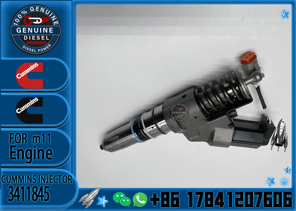 Common Rail Fuel Injector 4026222 4903319 4062851 3411845 Injector 23670-26011 4903472 for Diesel Engine M11 ISM11 QSM11