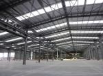 Construction Q235B Steel Frame Structure With Alu. Glass Window