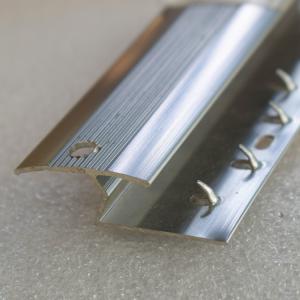 Quality Aluminium Carpet Smooth Edge Trim Stripes Aluminum Carpet Trim 30mm wholesale