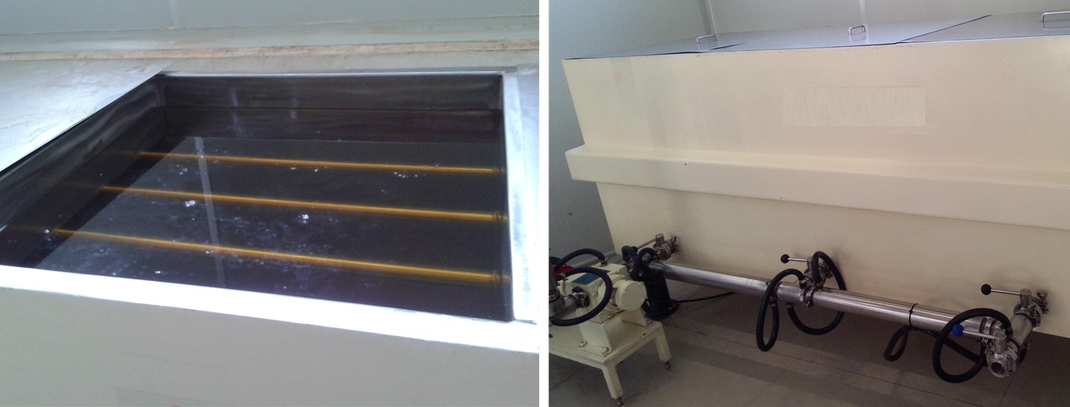 Water Heating 1000L Chocolate Machine Fat Melting Tank