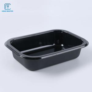 Quality Black 20*15*6cm Disposable Airline CPET Food Trays wholesale