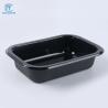Buy cheap Black 20*15*6cm Disposable Airline CPET Food Trays from wholesalers