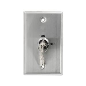 Quality Standard American Size Momentary Key Switch Metal Switch OEM Sign wholesale