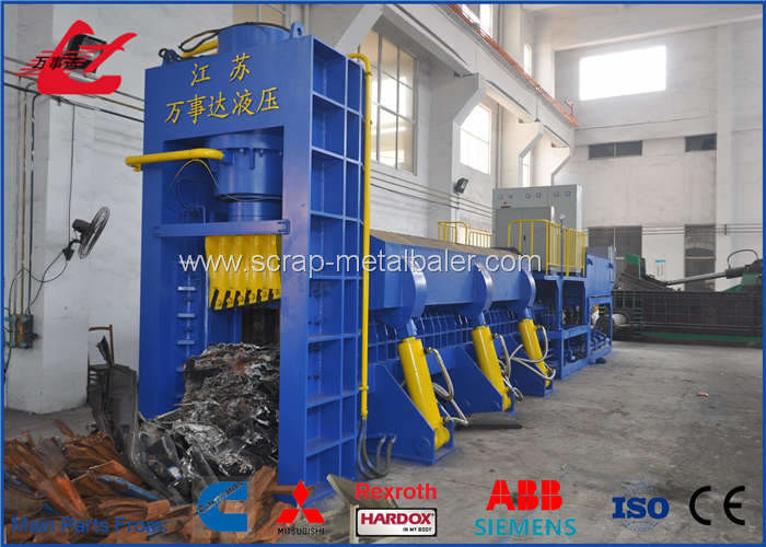 Light Scrap Metal Baling Shear Machine with 400Ton Cutting Force PLC Automatic Control
