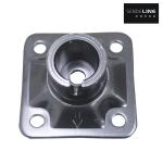 Black Cast Iron Barber Chair Oil Pump Bracket With 5mm Wall Mounting Hole
