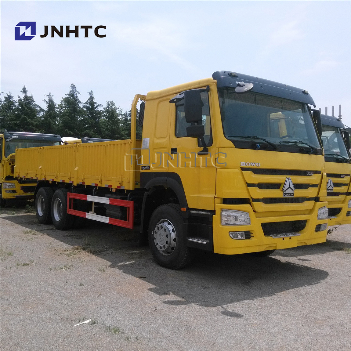 Sino Truck HOWO 6X4 Flatbed Container Trailer Sidewall Truck Chassis