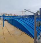 Industrial FRP Cover Plate Water Treatment Sewage Tank Fiberglass Frp Arched