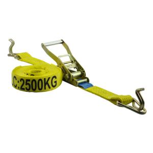 Quality LC 2500KG ratchet tie downs with hook &amp; keeper wholesale