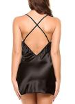 Erotic Ice Silk Short Skirt Nightdress Sexy Corset Lingerie For Women