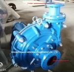 80ZJ-A42 Heavy Duty Metal Lined ZJ Slurry Pump Abrasion Resistant Iron Materials