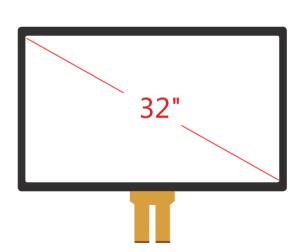 Quality 32 Inch Projected Capacitive Touch Panel wholesale