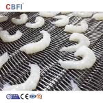 Huge Capacity Double Spiral Freezer Sea Food Making And Processing Iqf Freezing