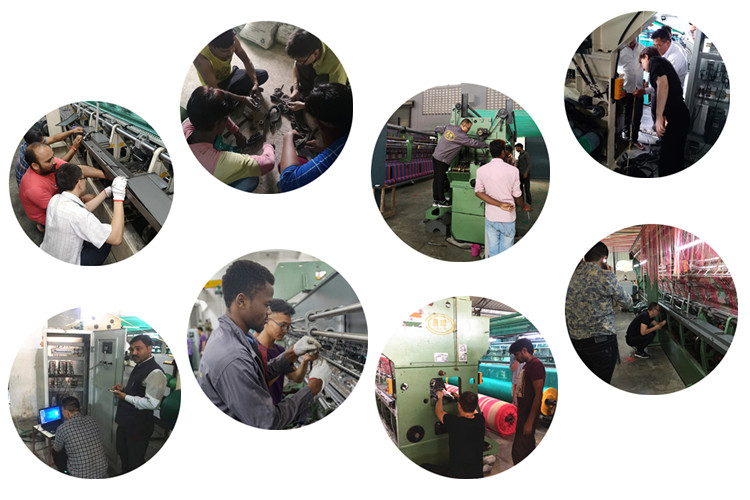 3-7.5KW Warp Weaving Knitting Machine For Balcony Shading Net Mesh Bag Making