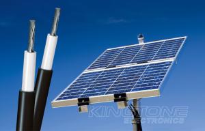 Quality PVC Nylon THHN Wire Solar Panel Cables with 8AWG 6AWG 4AWG Bare Copper conductor wholesale