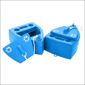 Quality Large Ice Poolside Beer Can Cooler Nifty Tie Off Customized Color Logo wholesale