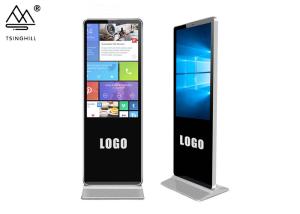 Quality 4K 49 Inch Vertical Digital Signage Free Standing Touch Screen Kiosk wholesale