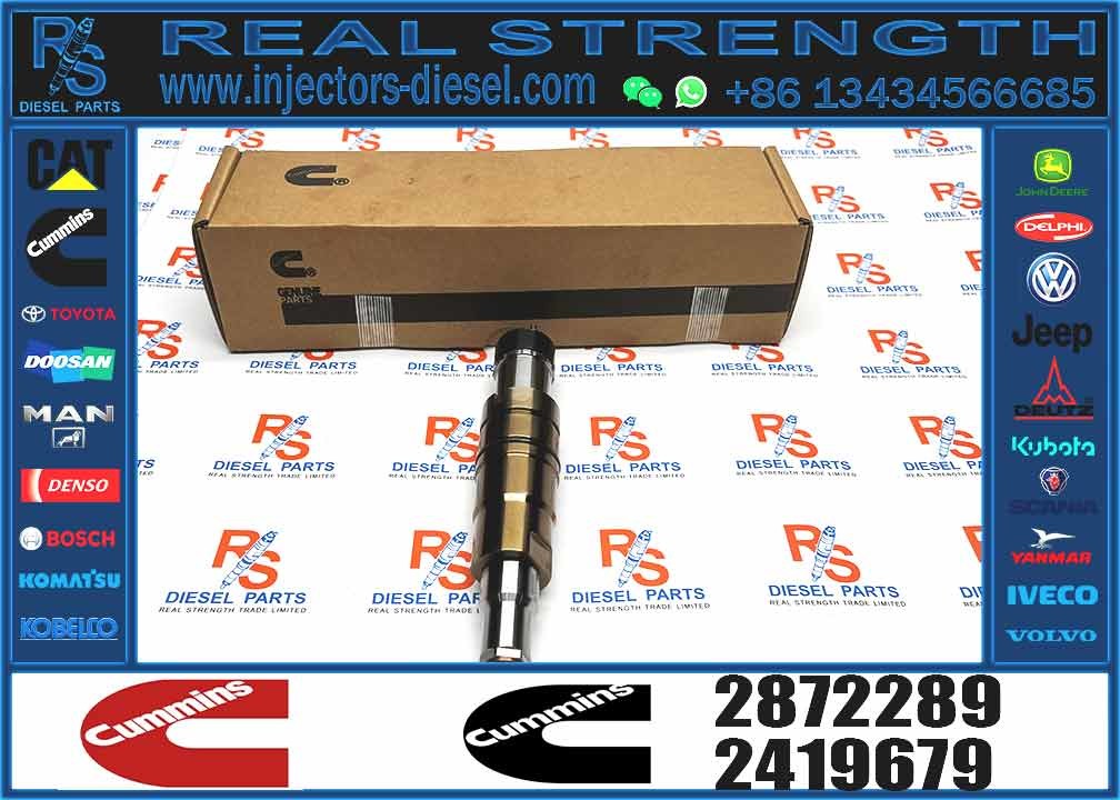 New Common Rail Fuel Diesel Injectors Nozzle 2897320 2872289 2030519 1948565 2872544 4384363 5579419 for Cummins ISX 15