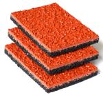 IAAF Certified Spray Coated Synthetic Athletic Track Eco-Friendly