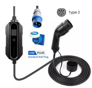 Quality IEC62196 32A Type 2 7.2kw Portable EV Charger Station For Electric Car wholesale